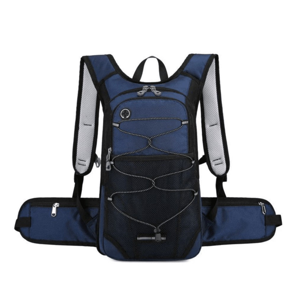 Hiking Backpack – Compact Water-Resistant Trail Daypack – Navy Blue