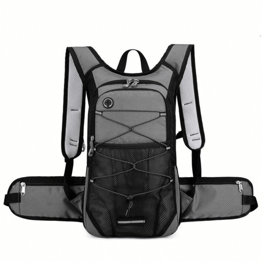 Hiking Backpack – Compact Water-Resistant Trail Daypack – Grey