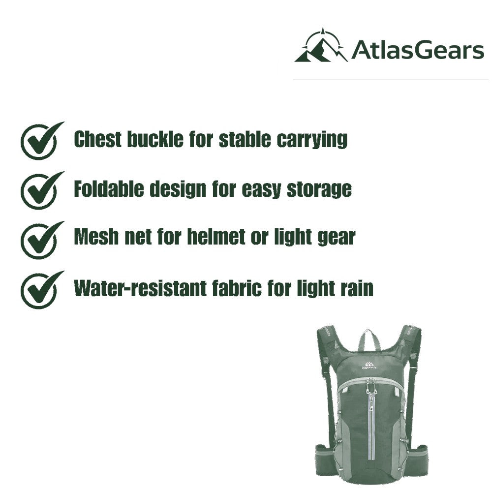 Hiking Backpack – Lightweight Foldable Packable Daypack