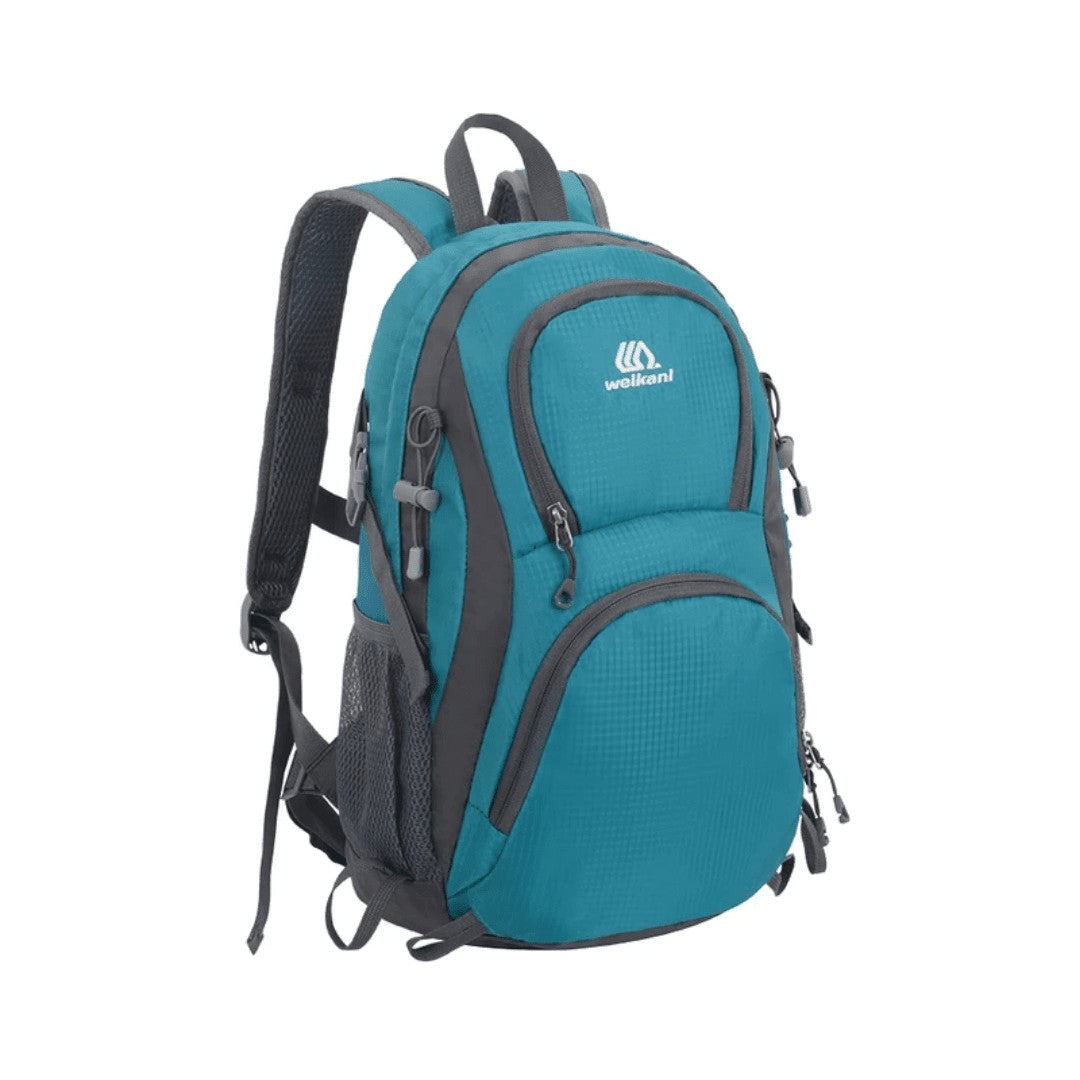 Hiking Backpack – Lightweight Water-Resistant Daypack – Sea Blue