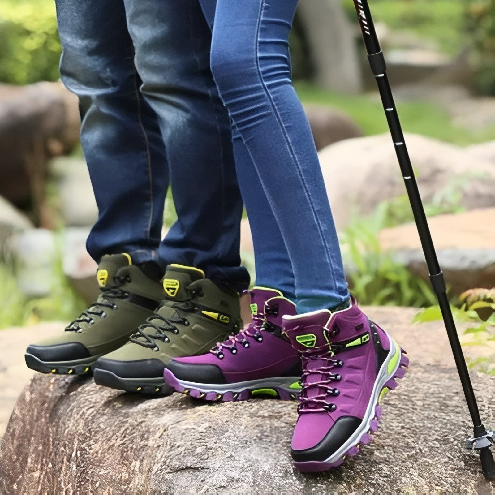 Hiking Boots – Women's High-Top Grippy Trail Boots