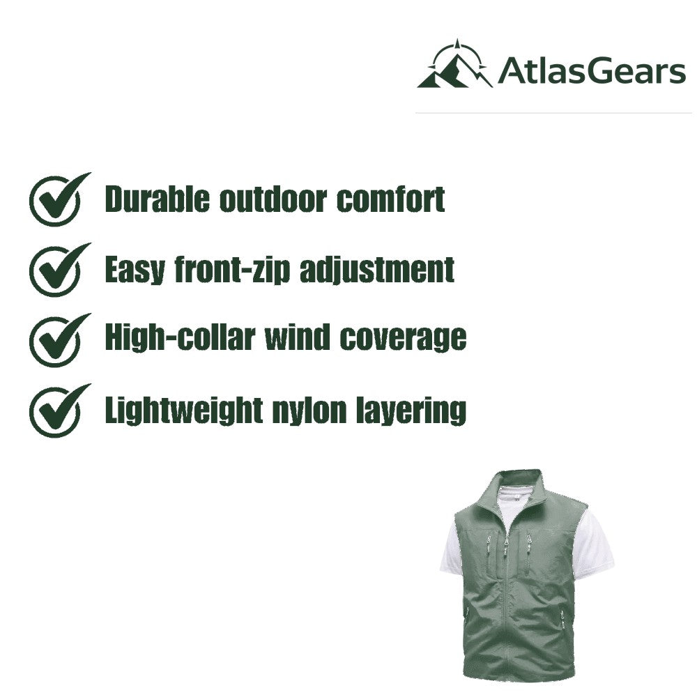 Hiking Gilet – Men's Lightweight Durable Outdoor Vest