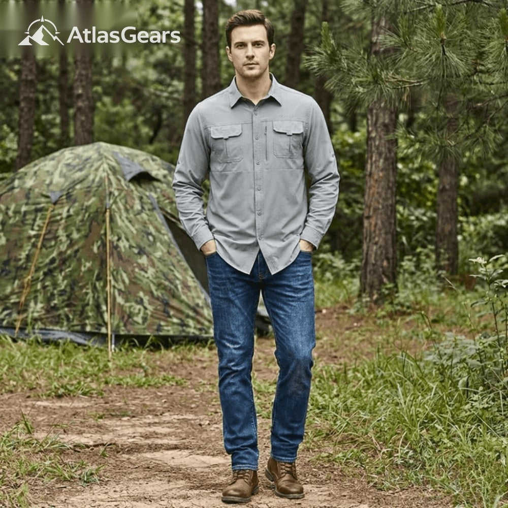 Hiking Shirt – Lightweight Breathable Long-Sleeve Trail Shirt
