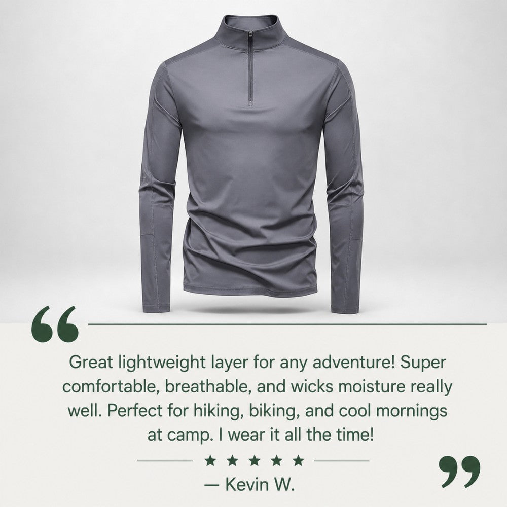 Hiking Shirt – Long-Sleeve Breathable UV Protection Top