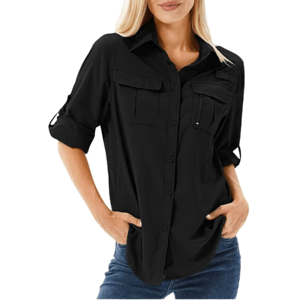 Hiking Shirt – Women's Lightweight Breathable Long-Sleeve