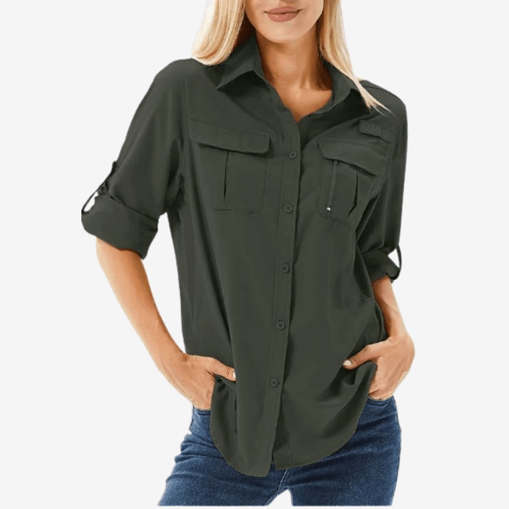 Hiking Shirt – Women's Lightweight Breathable Long-Sleeve