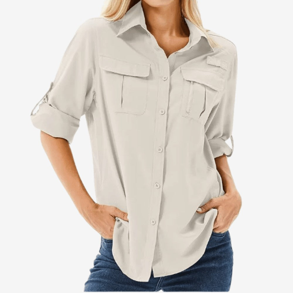 Hiking Shirt – Women's Lightweight Breathable Long-Sleeve