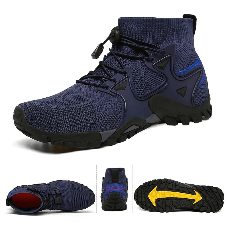 Hiking Shoes – Men's High-Top Non-Slip Lightweight Trail