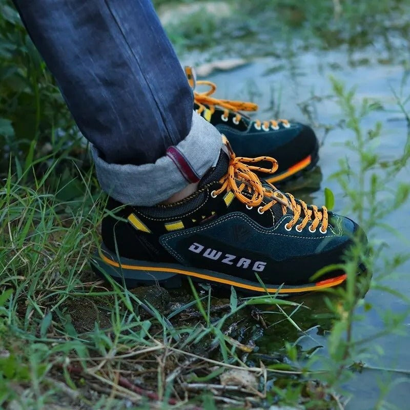 Hiking Shoes – Men's Low-Cut Water-Resistant Trail Shoes