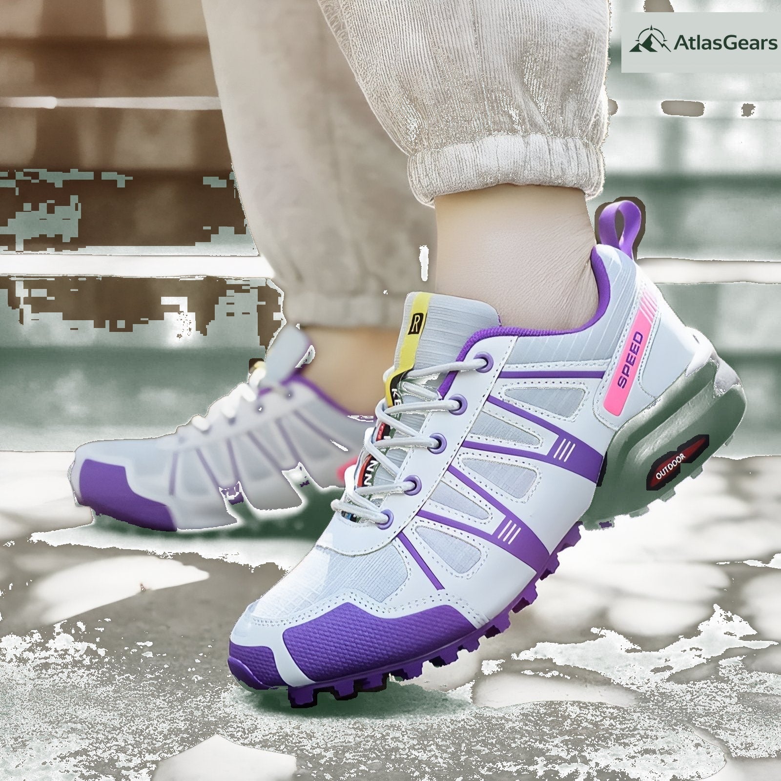 Hiking Shoes – Women's Lightweight Grippy Trail Shoes