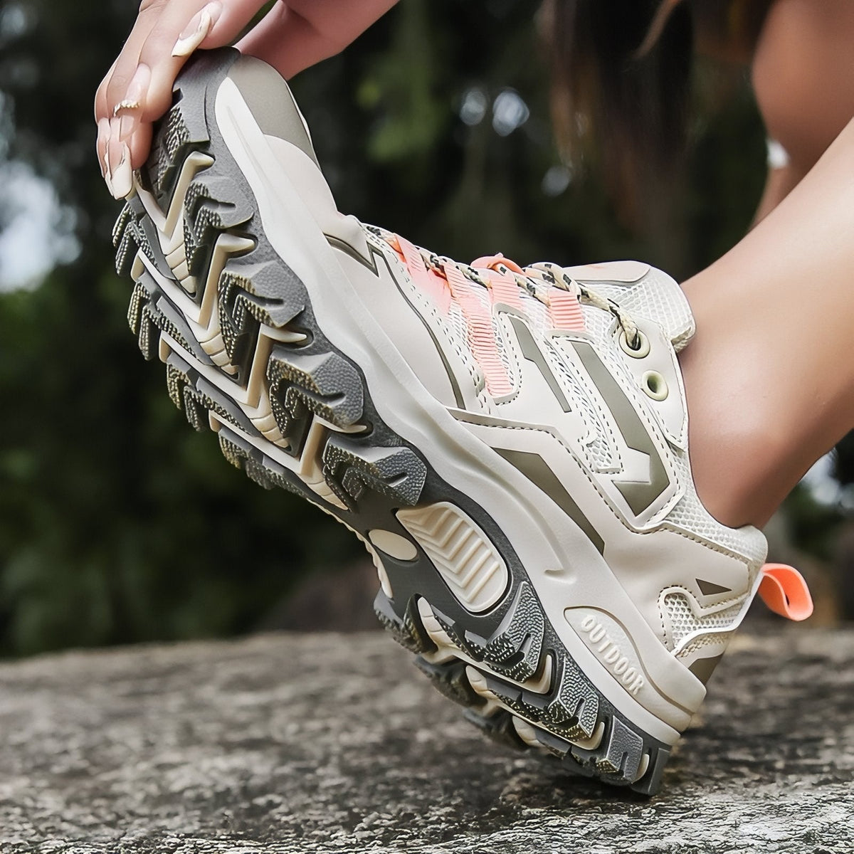 Hiking Shoes – Women's Low-Cut Grippy Trail Shoes