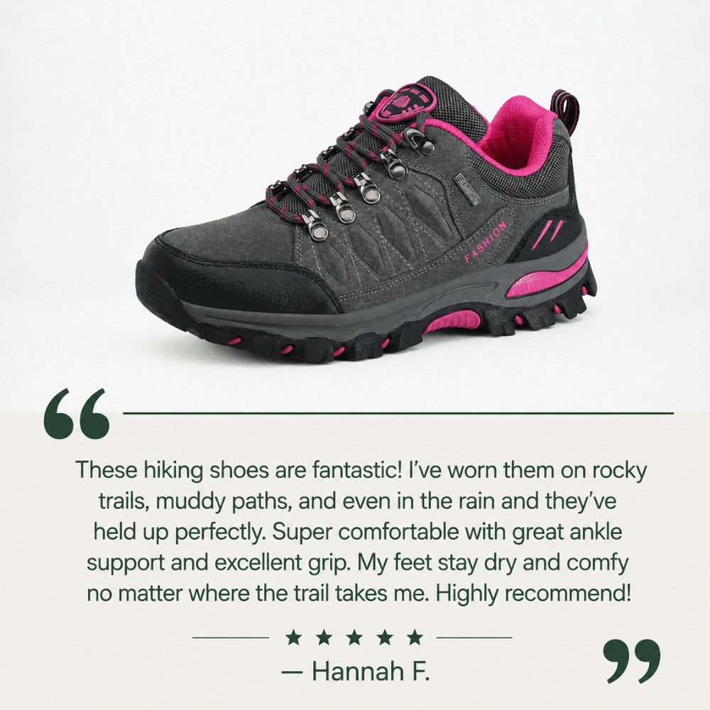 Hiking Shoes – Women's Waterproof Durable Trail Shoes