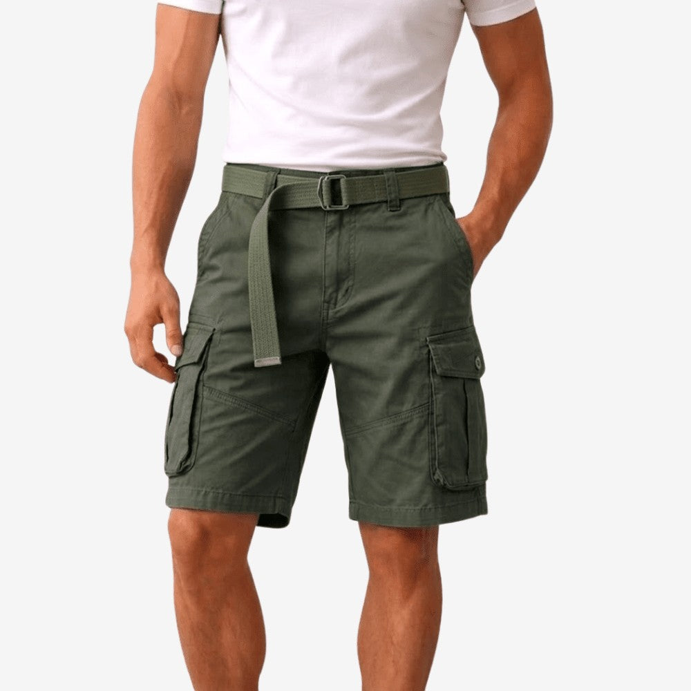 Hiking Shorts – Men's Lightweight Breathable Trail Shorts – Olive Green