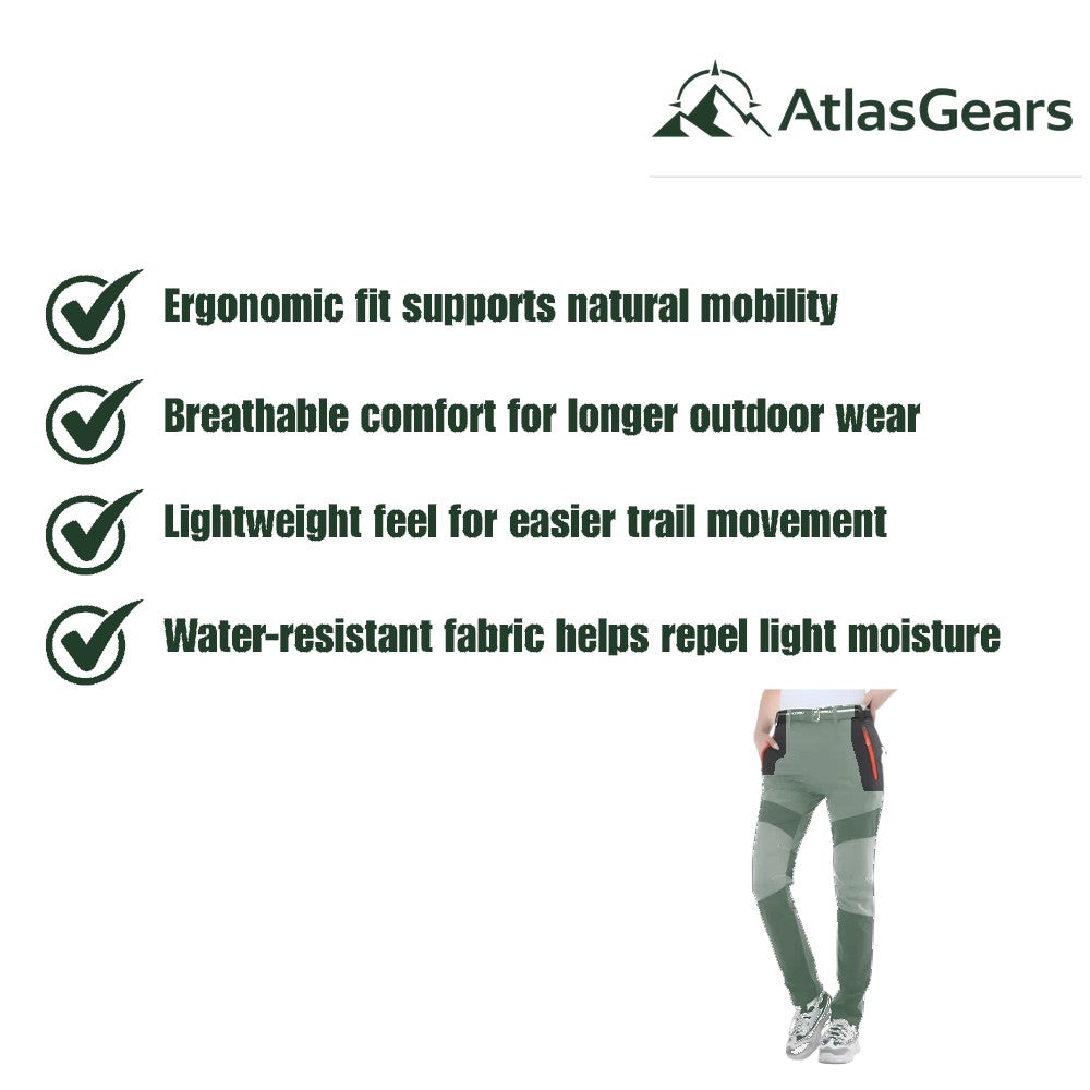Hiking Trousers – Lightweight Water-Resistant Walking Trousers