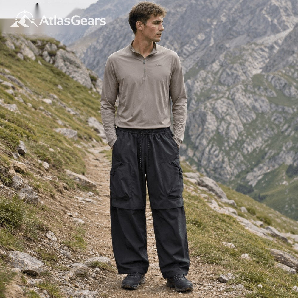 Hiking Trousers – Men's Windproof Water-Resistant Walking Trousers