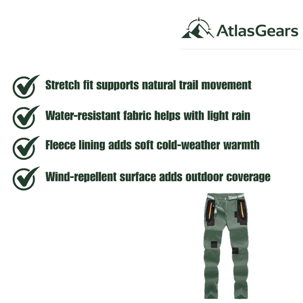 Hiking Trousers – Women's Insulated Water-Resistant Trousers