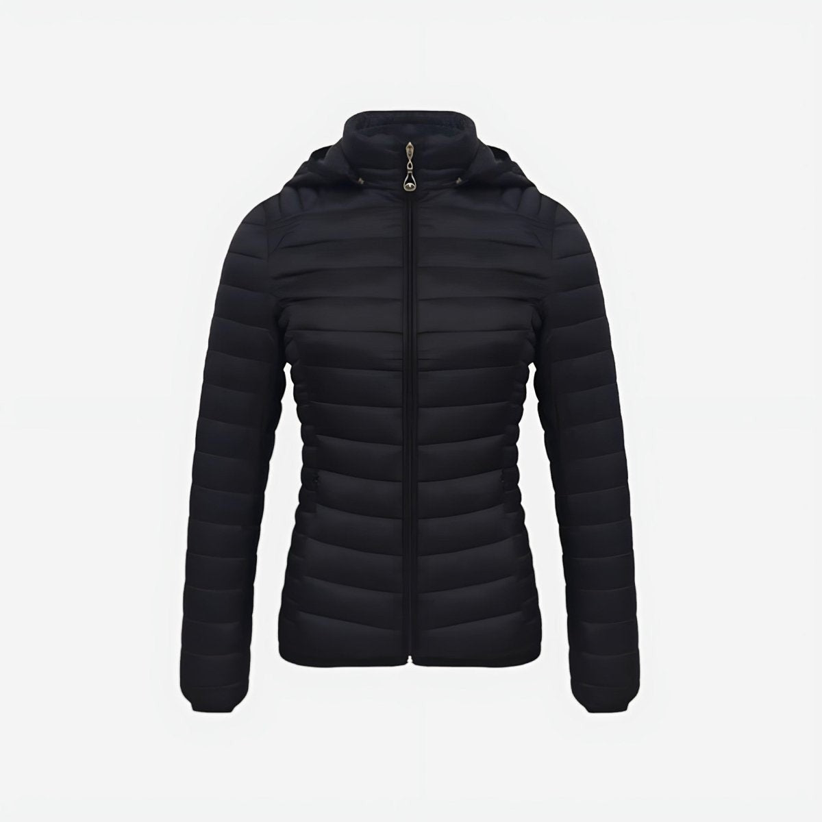 Insulated Jacket – Women's Lightweight Packable Down Layer – Black