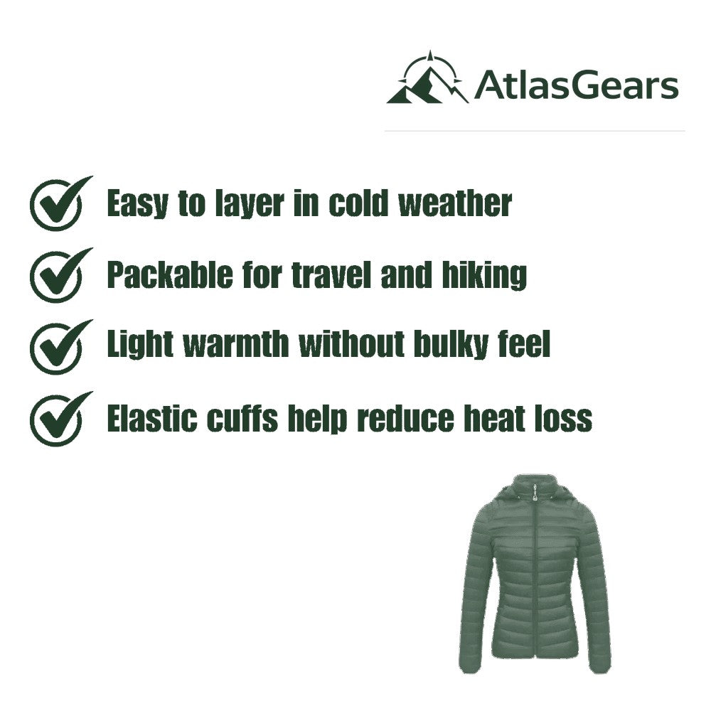 Insulated Jacket – Women's Lightweight Packable Down Layer