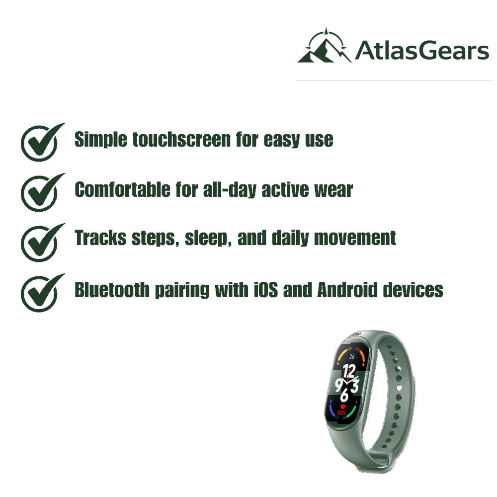Kids' Activity Tracker – Lightweight Silicone Fitness Band