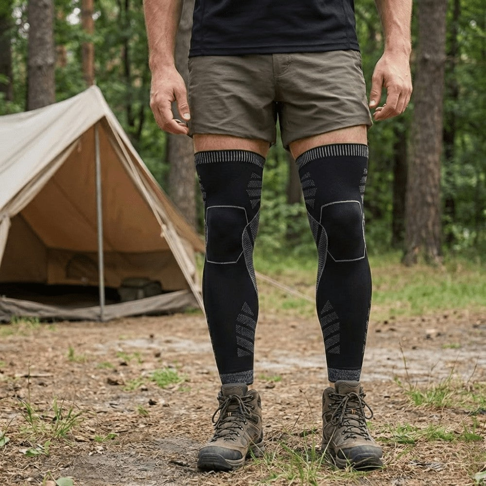 Knee Compression Sleeves – Full-Length Support Leg Sleeves