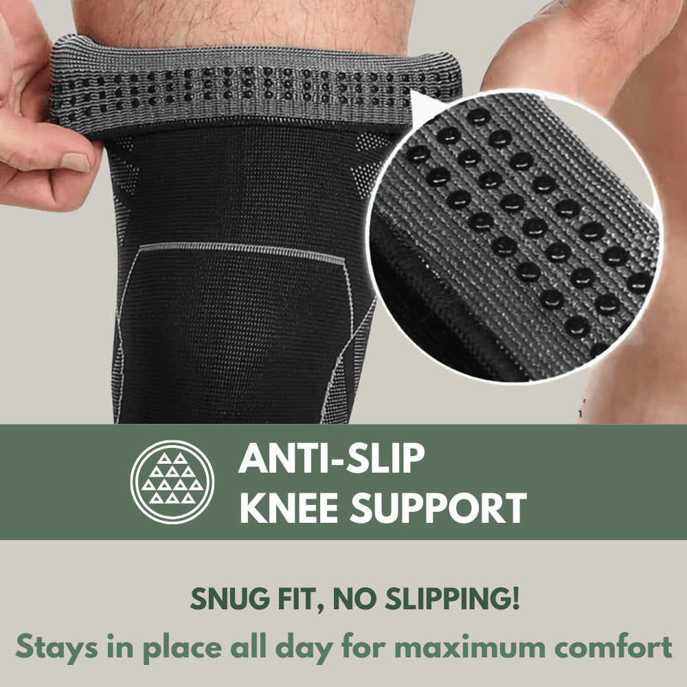 Knee Compression Sleeves – Full-Length Support Leg Sleeves