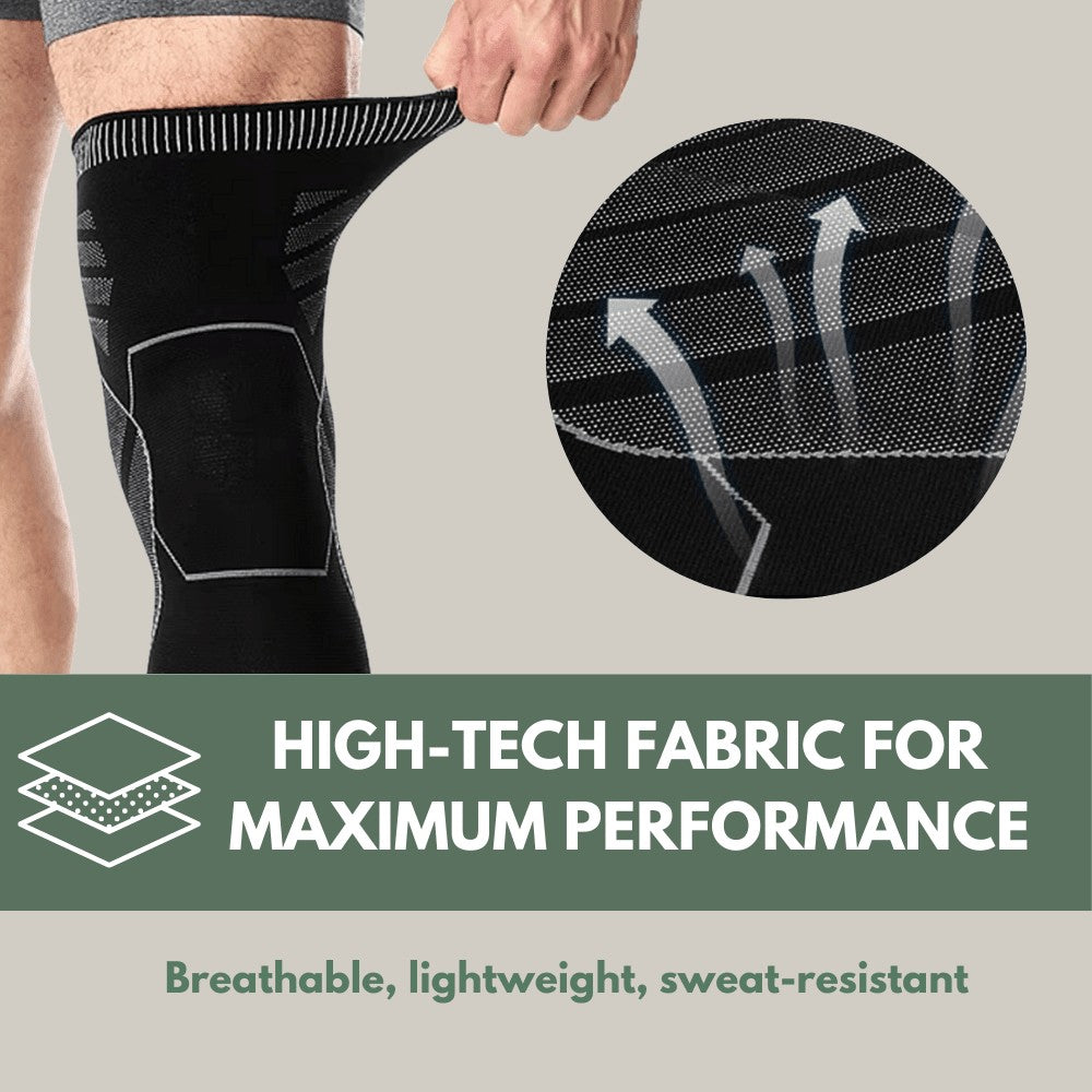 Knee Compression Sleeves – Full-Length Support Leg Sleeves