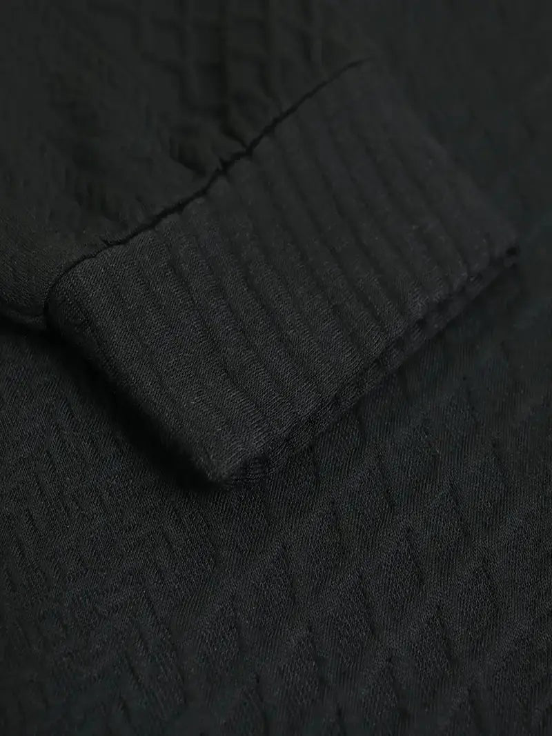 Knitted Jumper – Men's Outdoor Jumper with Patches