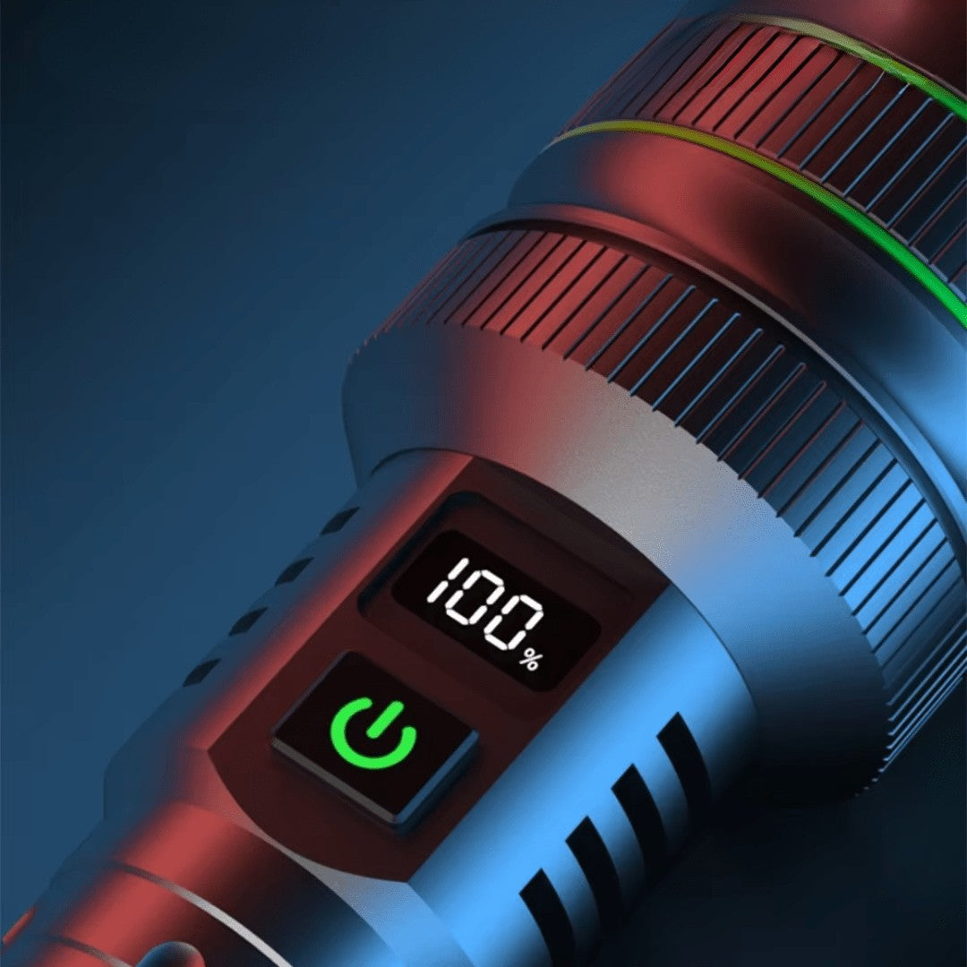 LED Torch – Rechargeable Zoomable Flashlight