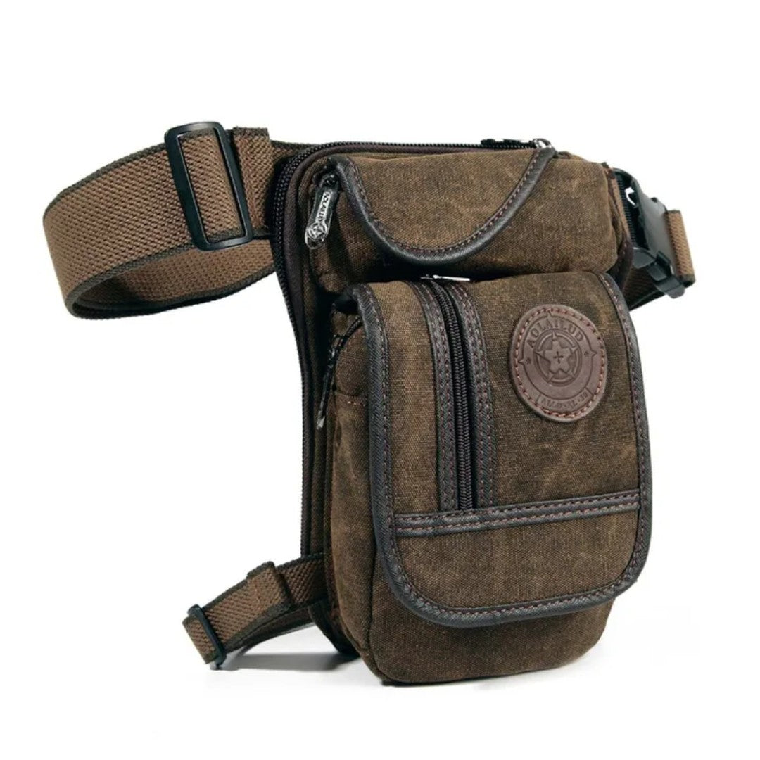 Leg Bag – Tactical Drop-Leg Thigh Bag – Coffee