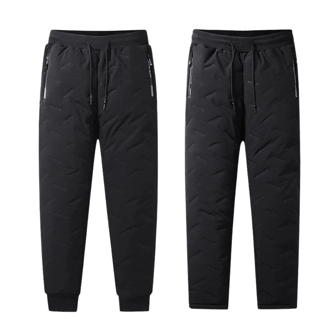Men's Thermal Joggers – Lined Waterproof Winter Bottoms