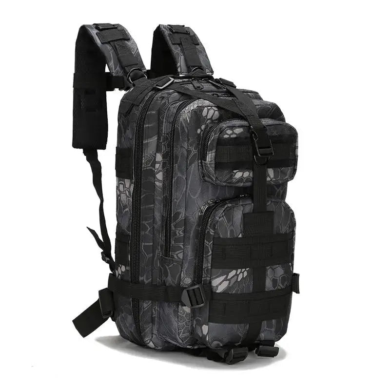 Military Backpack 30L – Waterproof 600D Ventilated Rucksack