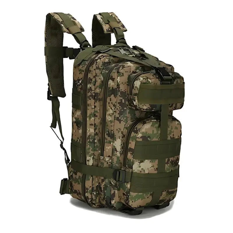 Military Backpack 50L – Large 900D Nylon Trekking Pack – Jungle Digital