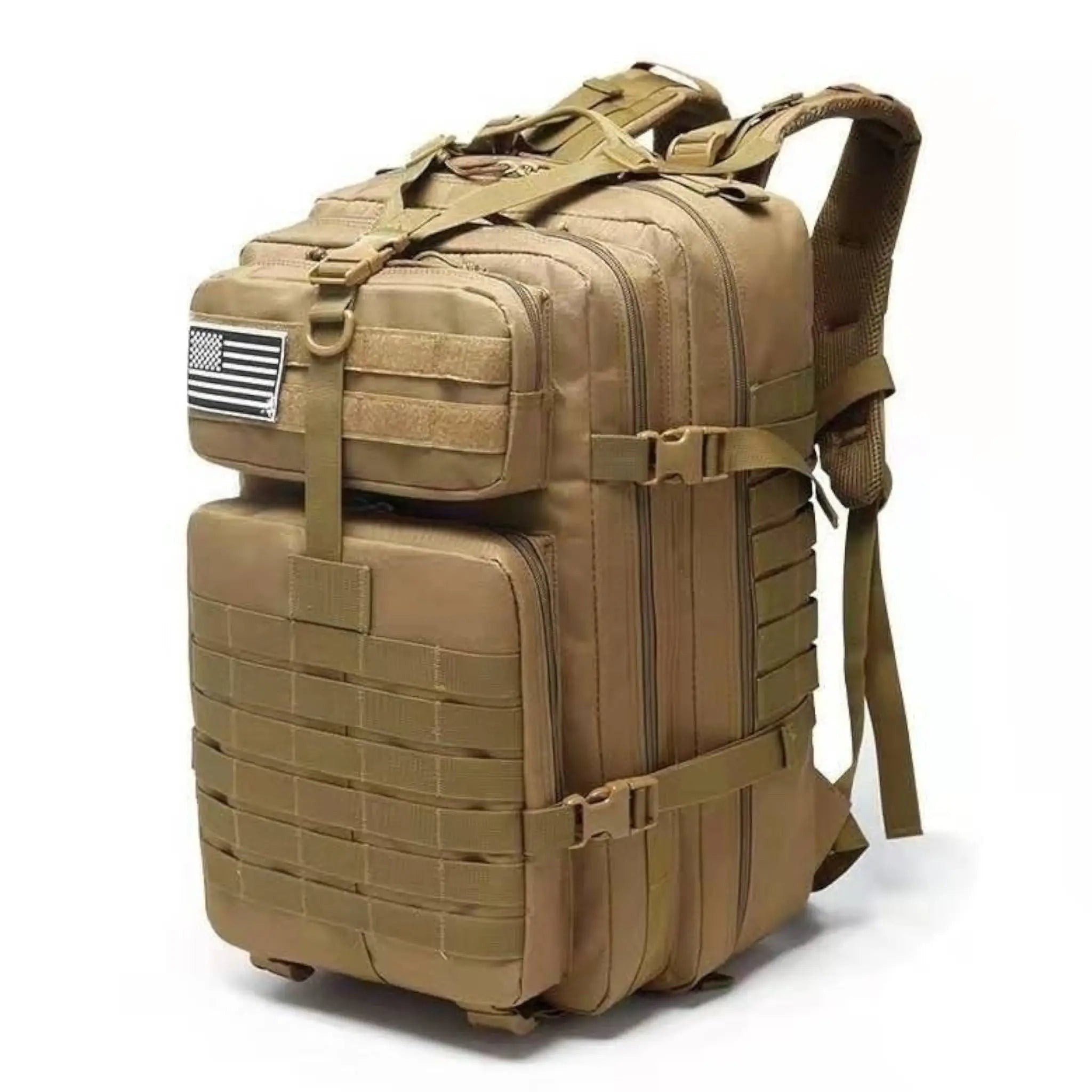 Military Travel Backpack – Ergonomic Padded Rucksack
