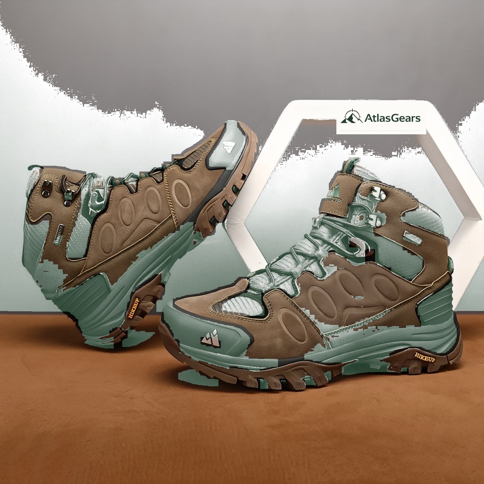 Mountain Hiking Shoes – Men's Waterproof Grip Trail Shoes