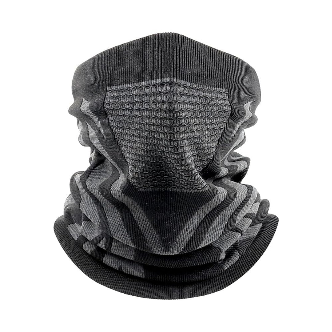 Neck Warmer – Fleece Ski & Winter Sports Snood – Black