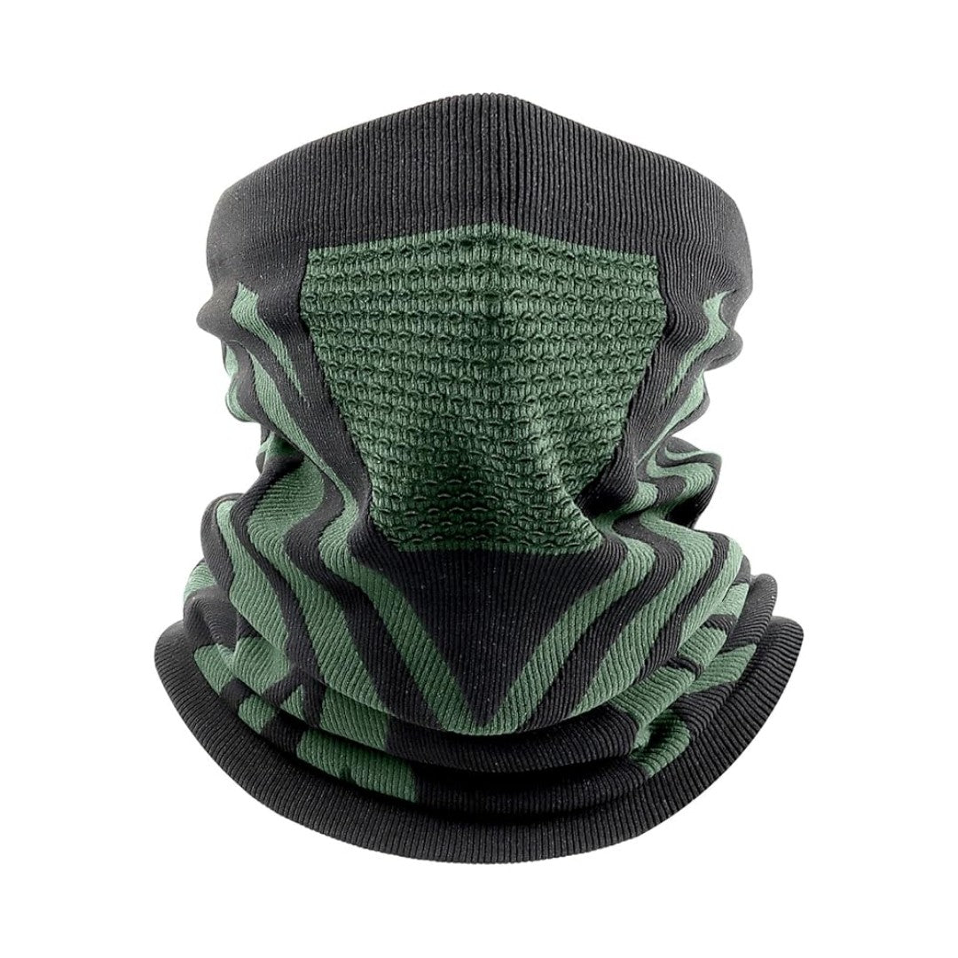 Neck Warmer – Fleece Ski & Winter Sports Snood – Green
