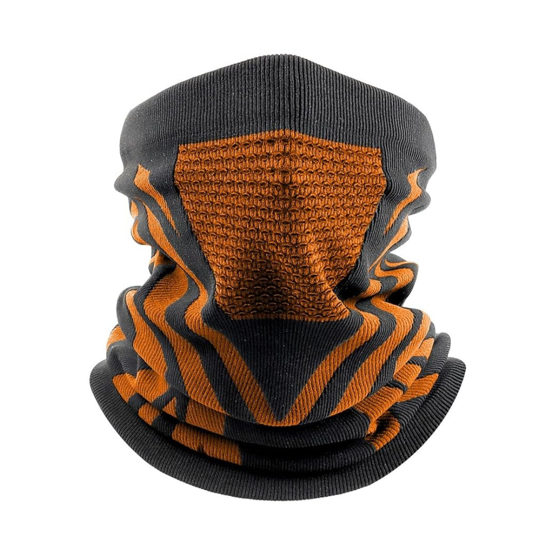 Neck Warmer – Fleece Ski & Winter Sports Snood – Orange