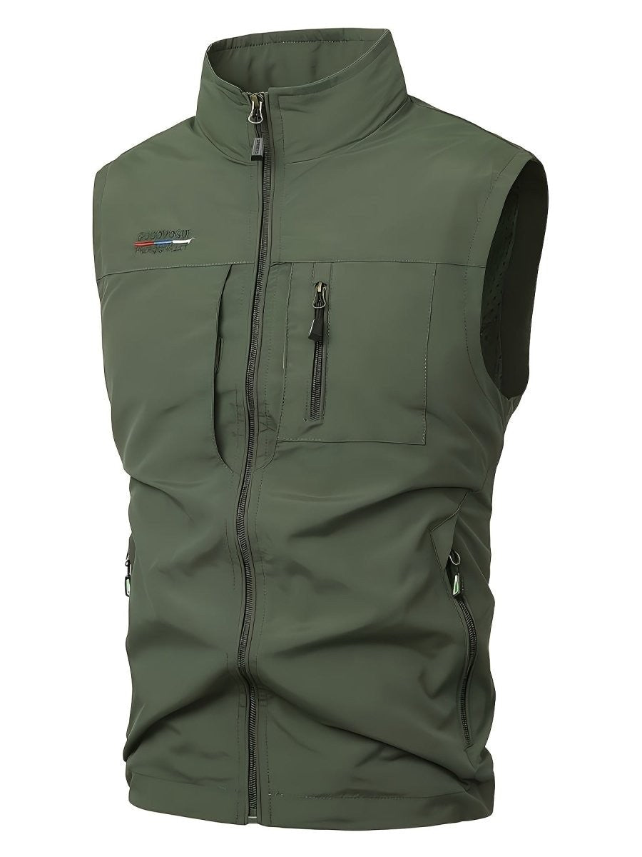 Outdoor Gilet – Men's Lightweight Multi-Pocket Vest