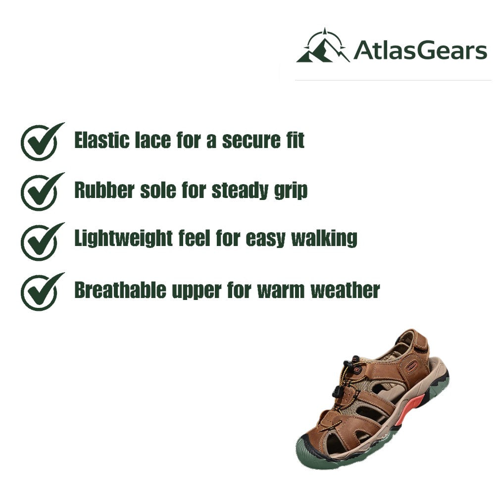 Outdoor Sandals – Men's Lightweight Breathable Grip Sandals