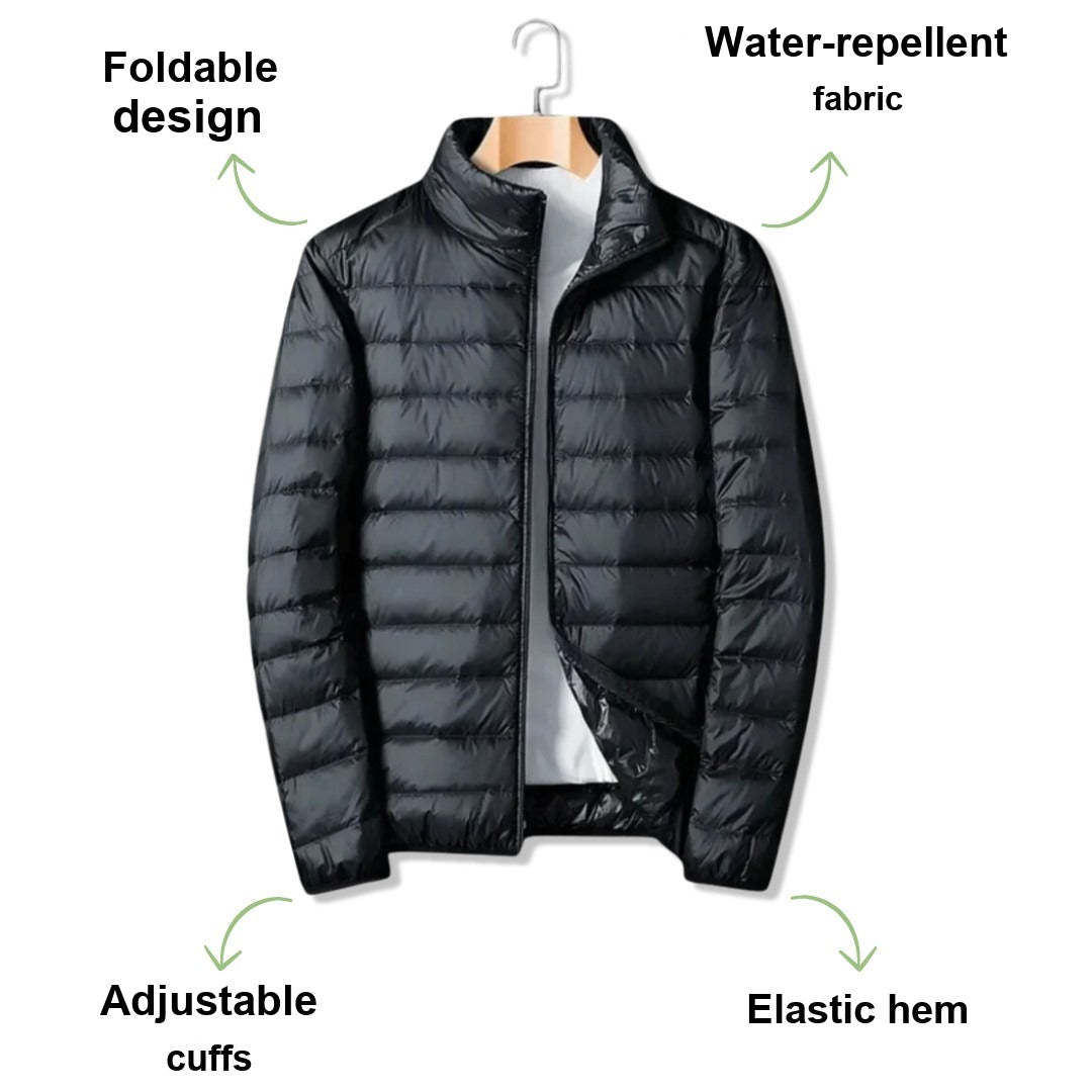 Packable Rain Jacket – Foldable Waterproof Outdoor Shell