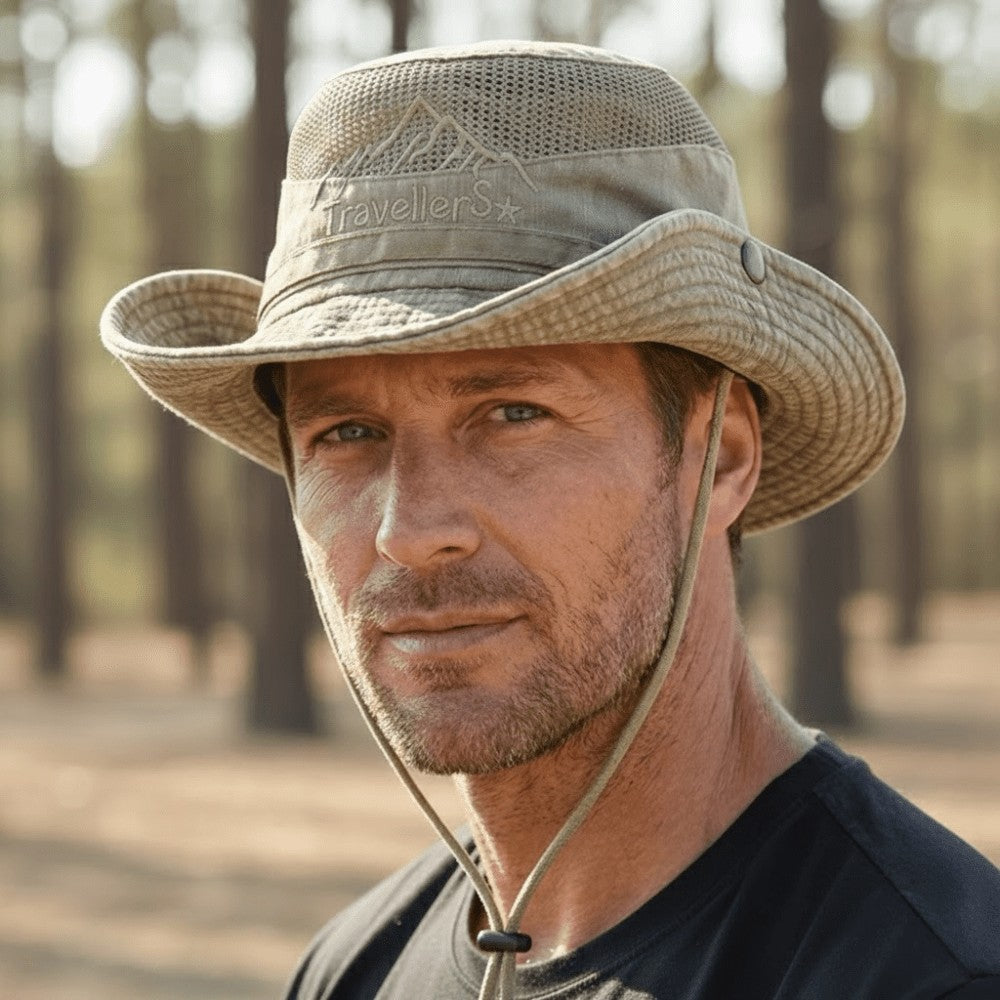 Panama Sun Hat – Breathable Wide Brim with UV Sun Protection