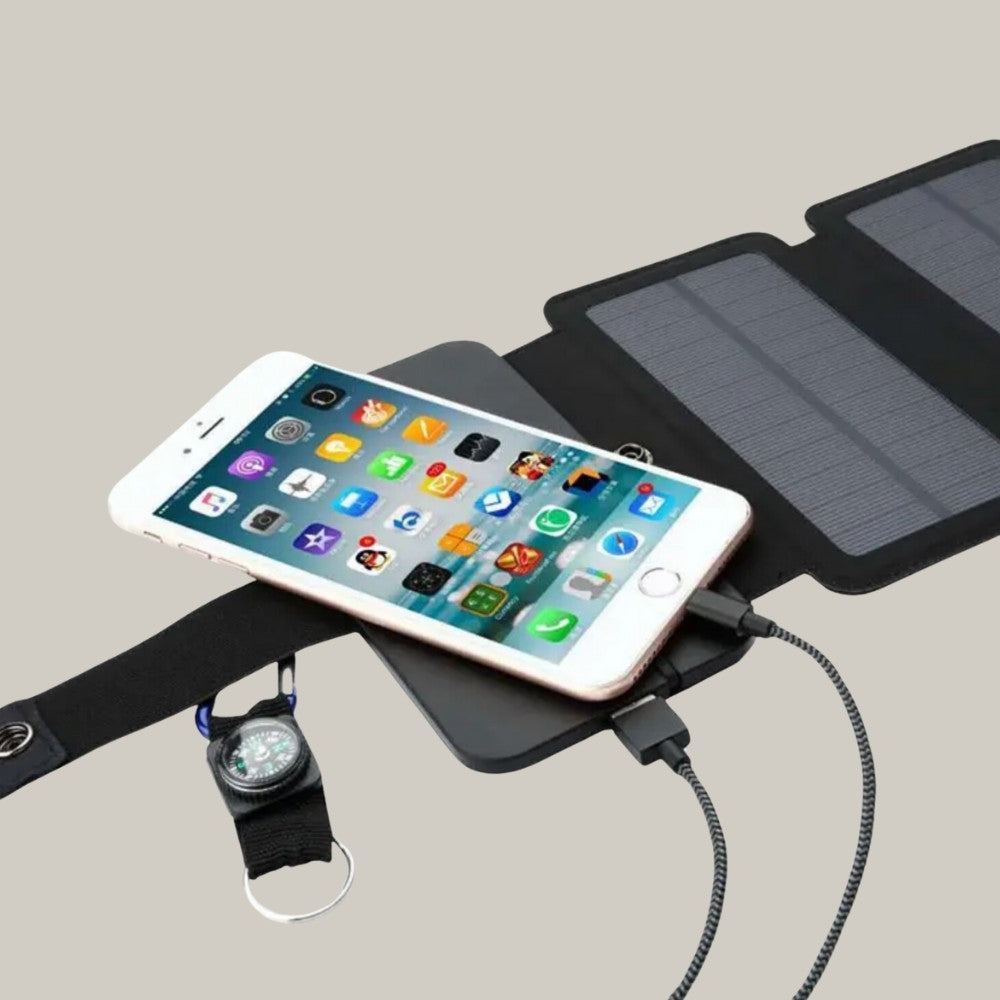 Portable Solar Panel – Foldable Trekking Power Charger