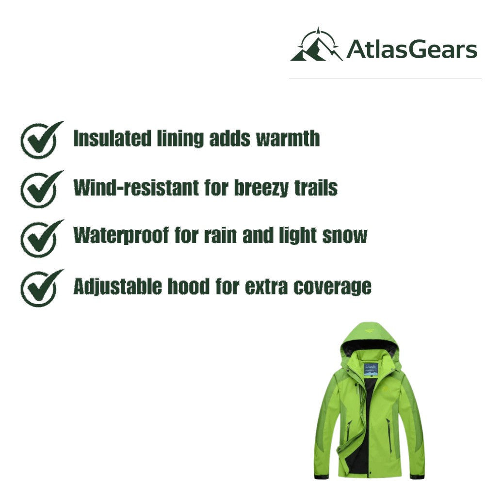 Rain Jacket – Waterproof Insulated Outdoor Jacket