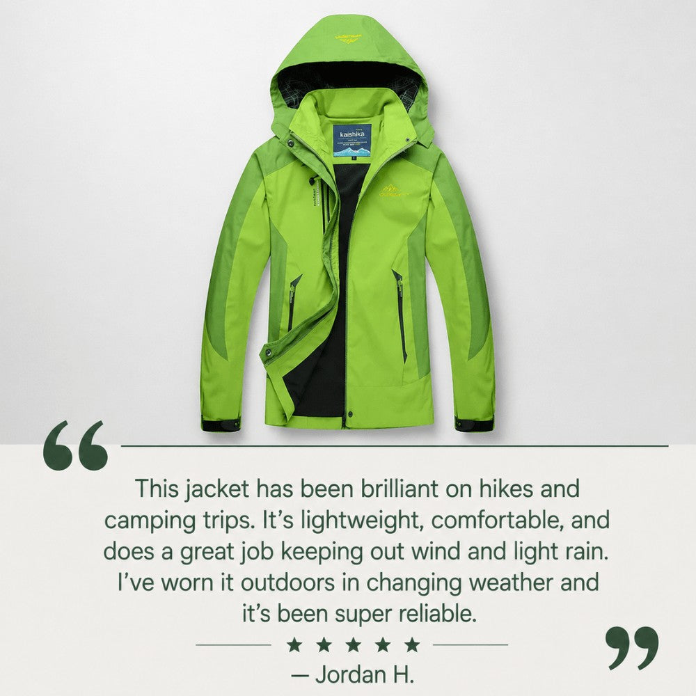 Rain Jacket – Waterproof Insulated Outdoor Jacket