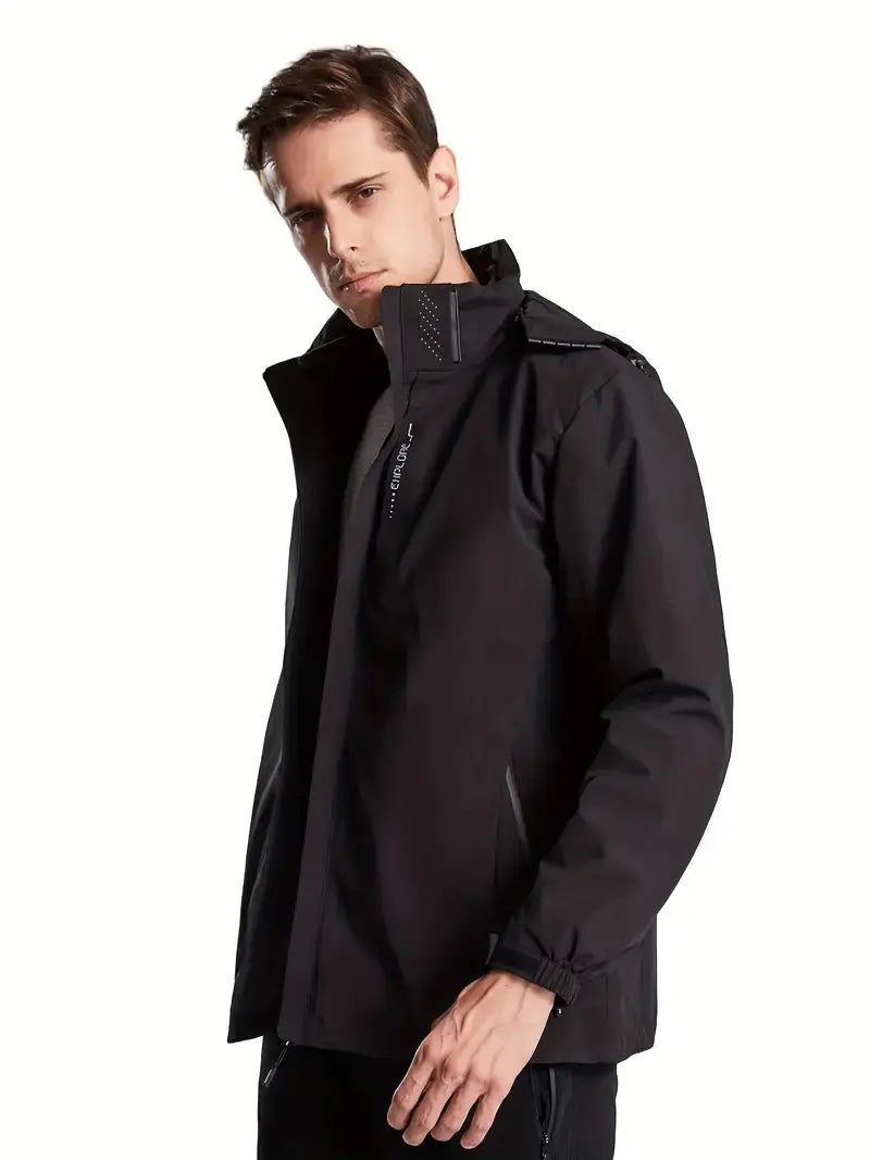 Rain Jacket – Wind & Waterproof Unisex Outdoor Shell