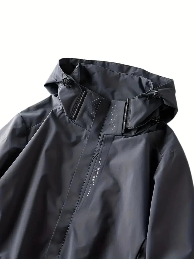 Rain Jacket – Wind & Waterproof Unisex Outdoor Shell