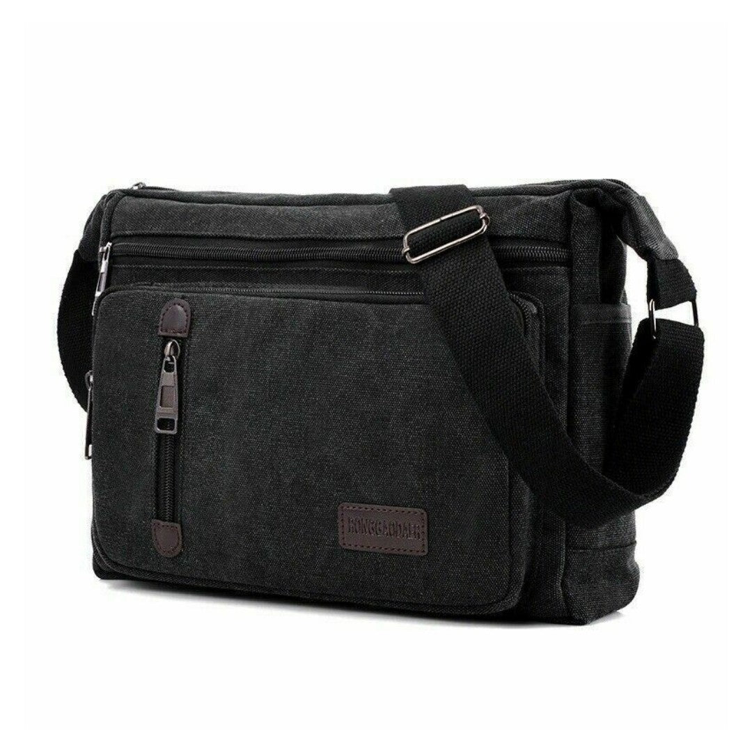 Shoulder Bag – Outdoor Travel Crossbody Bag – Black
