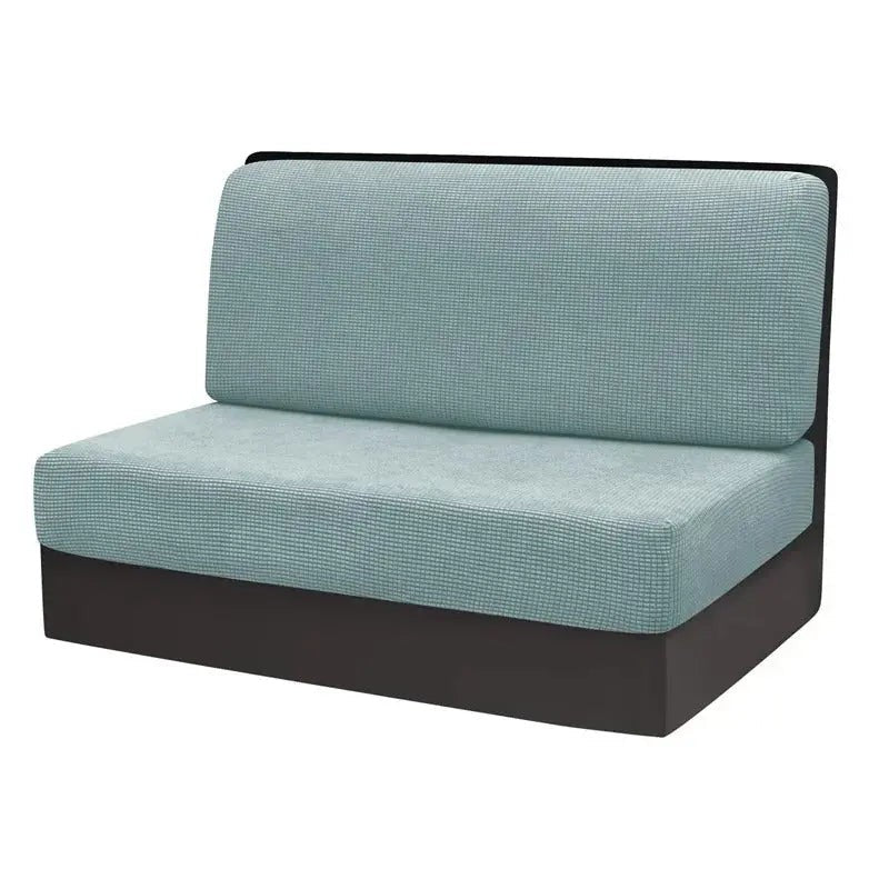 Sofa Cover Set – Stretch Camper & Caravan Slipcovers – Light Blue
