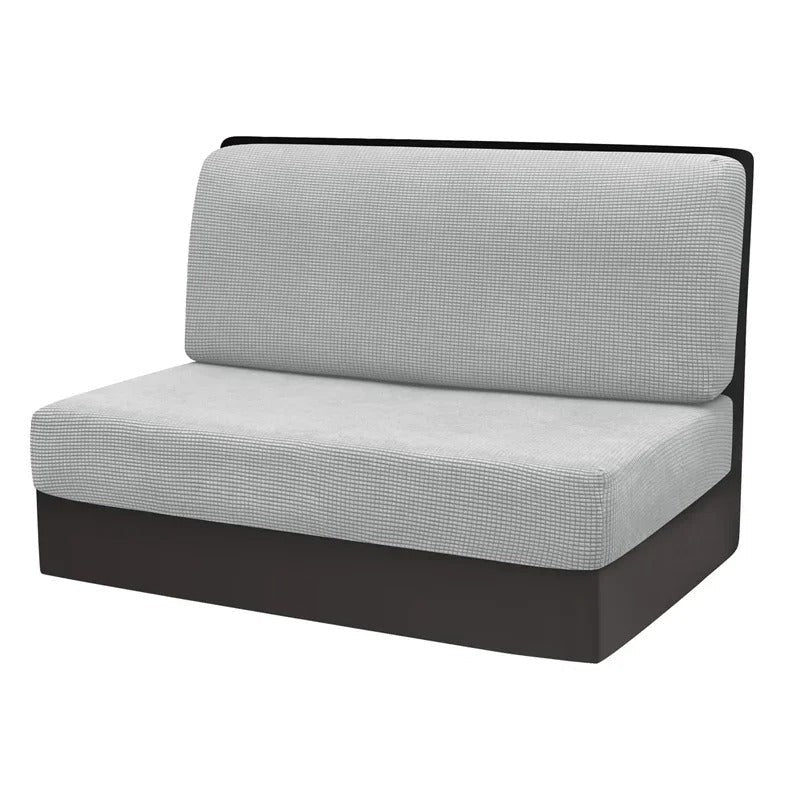 Sofa Cover Set – Stretch Camper & Caravan Slipcovers – Light Grey