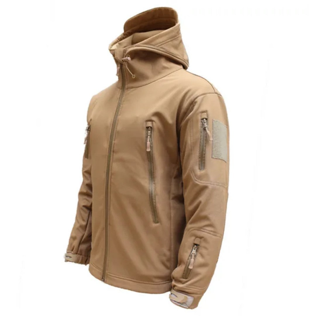 Softshell Jacket – Men's Hooded Water-Resistant Outdoor Coat